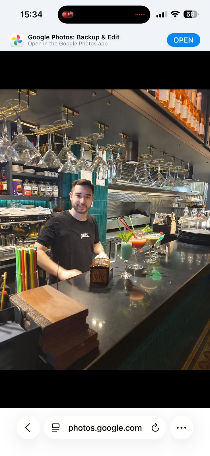 Professional bar service